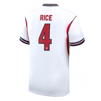 Billige Fotballdrakt England Declan Rice #4 Replika Hjemmedrakt VM 2026 Kortermet
